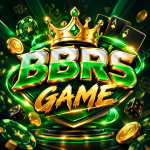 BBRS Game APK download guide with green gaming interface and featured games