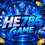 HE786 Game logo and gaming interface for APK download guide