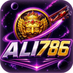 ALI786 Game logo and casino-style gaming graphics