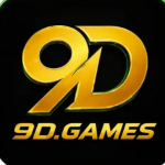 9D Games logo with green and gold gaming interface